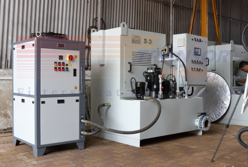 Transor filtration system for HSS grinding- TME